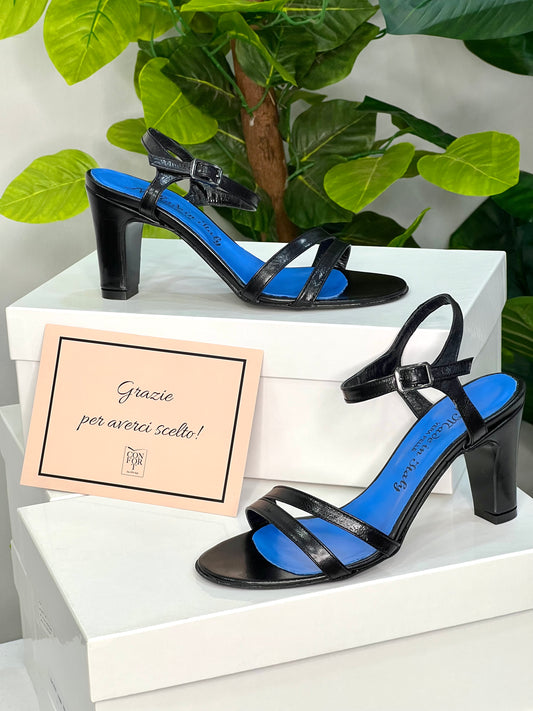 Sandales VERRA PELLE Blue Fonce